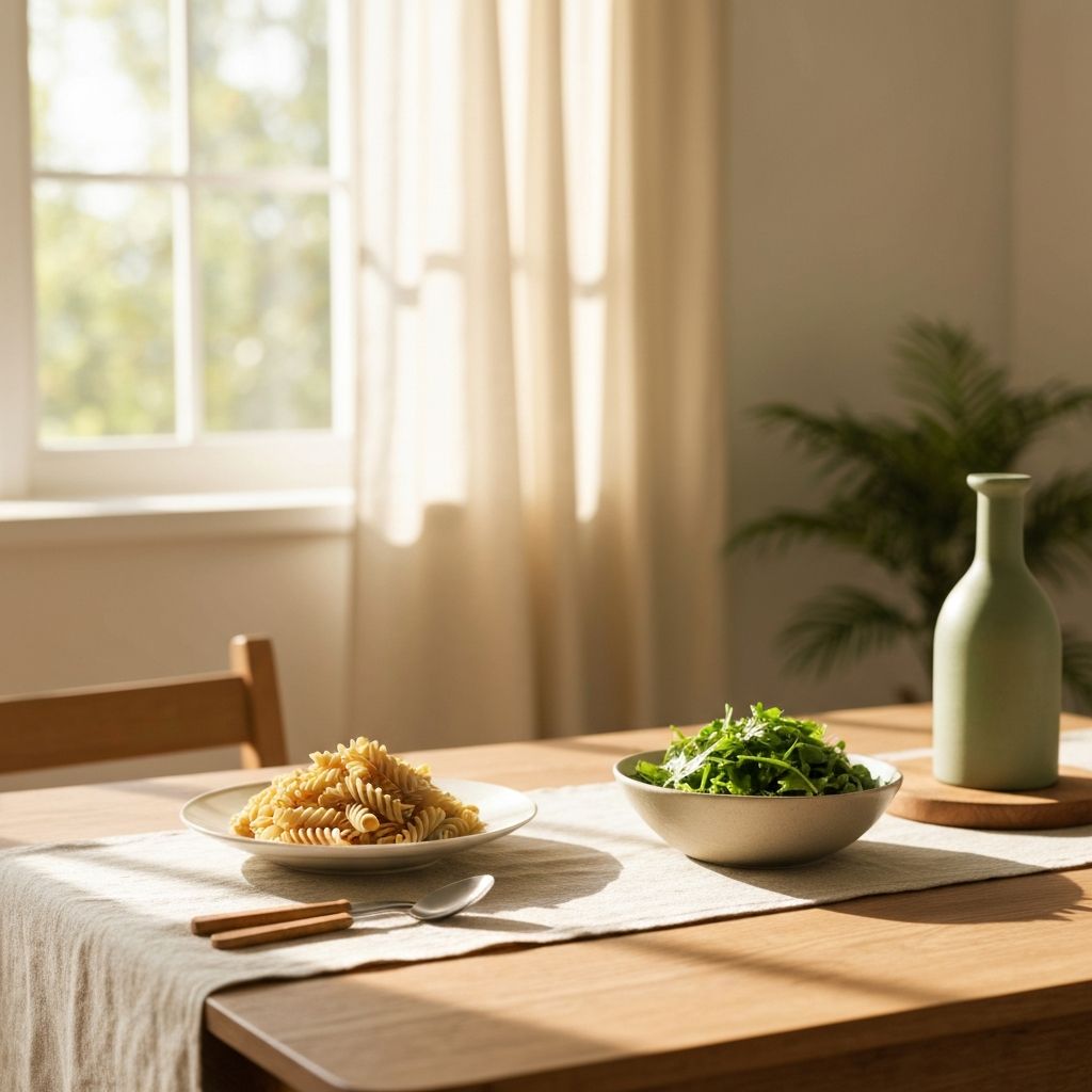 Peaceful eating environment